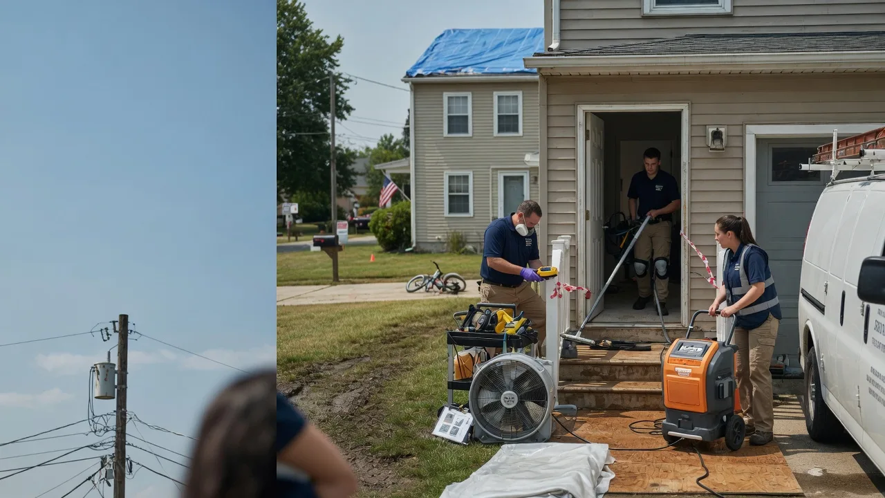 Water Damage Repair in Montandon, PA near me